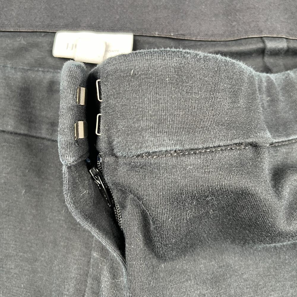 J Jill Cotton Ponte Pants Elastic Casual Classic Womens Large Stretch - Picture 6 of 10